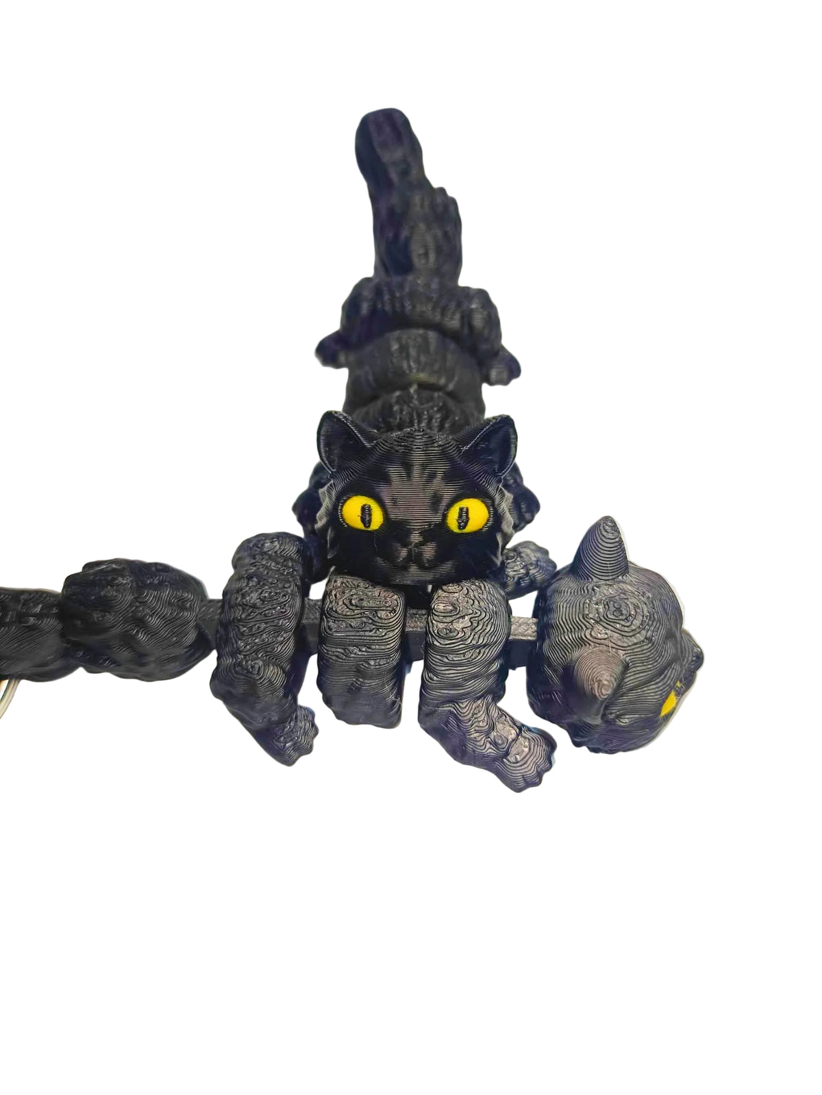 Brelok Czarny Kot Flexi